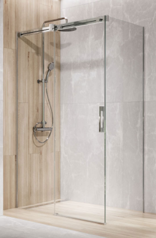 Radaway Espera Pro KDJ  Kabina prysznicowa front lewy 100x100 cm profil chrom 10090100-01-01L+10092100-01-01L+10093100-01-01