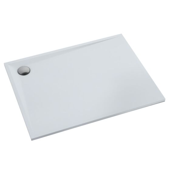 Schedline Brodzik kompozytowy Stabilsound Plus Libra Smooth White 70x100x3 cm, prostokątny 3SP.L1P-70100