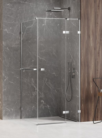 New Trendy Avexa Kabina prysznicowa 120x110 cm drzwi prawe chrom  EXK-2441