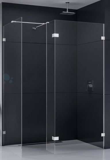 New Trendy Eventa ścianka prysznicowa Walk-In 90 cm szkło przezroczyste  EXK-0214