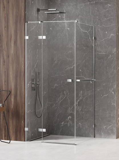 New Trendy Avexa Kabina prysznicowa 120x70 cm drzwi lewe chrom  EXK-2407