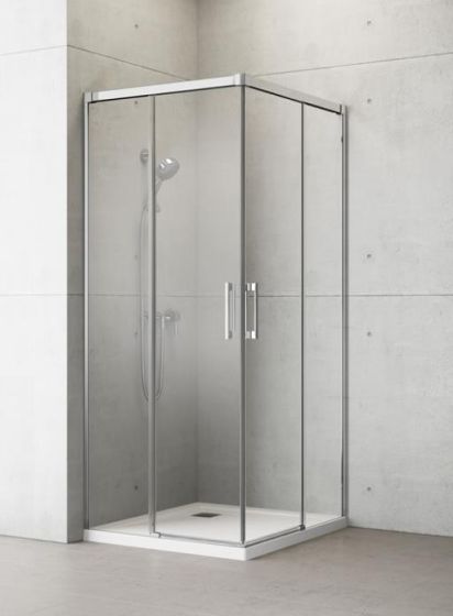 Radaway Idea KDD Kabina prostokątna 120x120 cm chrom 387064-01-01L+387064-01-01R