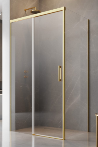 Radaway Idea KDJ Kabina przesuwna 160Lx70R cm profil złoty 387046-09-01L+387048-09-01R