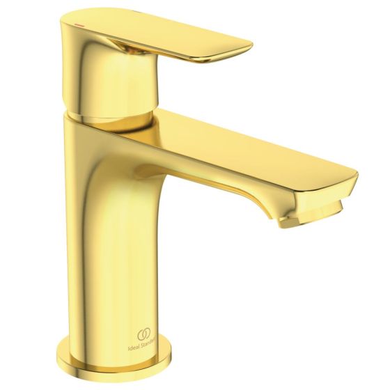 Ideal Standard Connect Air Bateria umywalkowa stojąca - bez korka, złoto szczotkowane połysk A7010A2