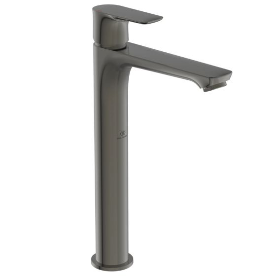 Ideal Standard Connect Air Bateria umywalkowa wysoka bez korka, szary magnetyczny połysk A7027A5