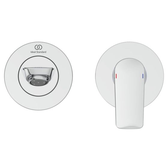 Ideal Standard Connect Air Bateria umywalkowa ścienna podtynkowa 185 mm chrom A7029AA