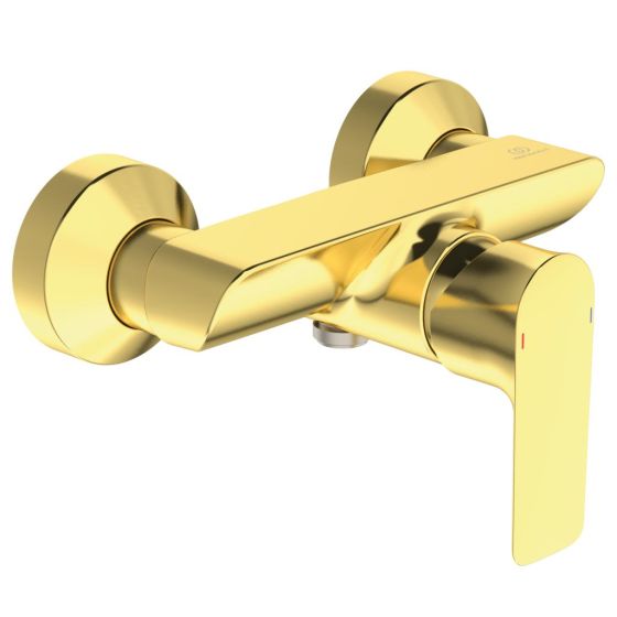 Ideal Standard Connect Air Bateria natryskowa ścienna złoto szczotkowane połysk A7032A2