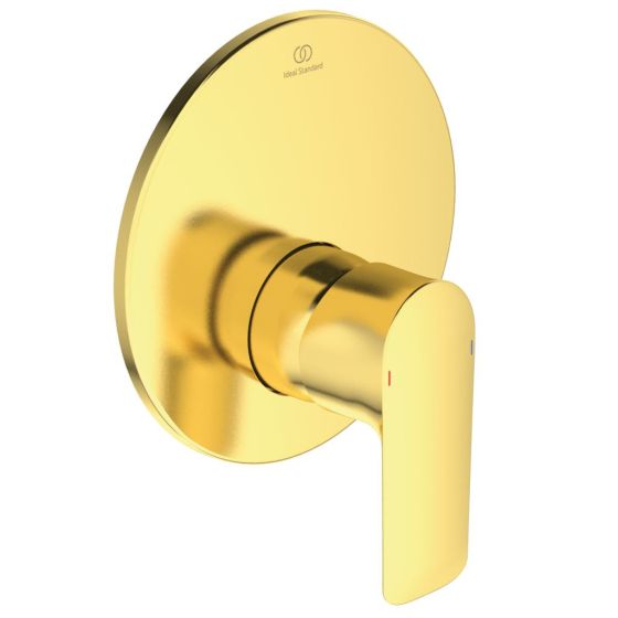 Ideal Standard Connect Air Bateria natryskowa podtynkowa złoto szczotkowane połysk A7034A2