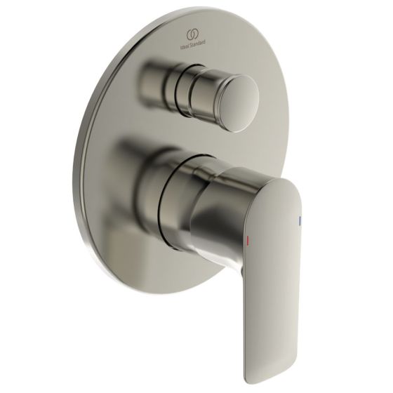 Ideal Standard Connect Air Bateria wannowa podtynkowa srebro szczotkowane połysk A7035GN