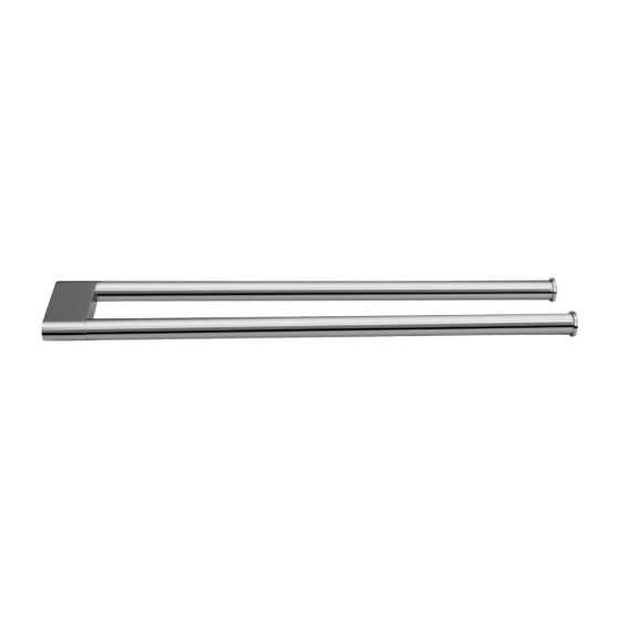 Ideal Standard Connect Podwójna poręcz na ręcznik 45 cm chrom  A9181AA