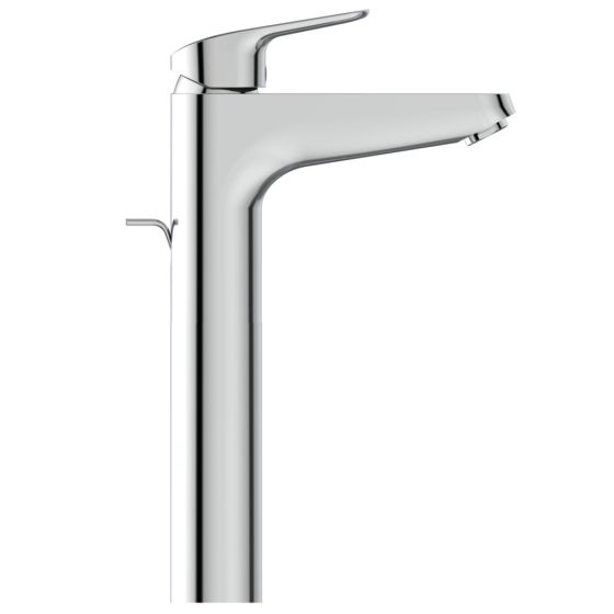 Ideal Standard Ceraflex Bateria umywalkowa GRANDE z korkiem z tworzywa sztucznego, 5l/min B1872AA