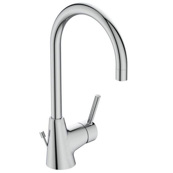 Ideal Standard Ceraline Bateria umywalkowa z wysoką wylewką chrom  BC195AA