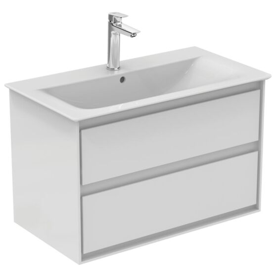 Ideal Standard Connect Air Szafka podumywalkowa 80 cm biały lakier/jasnoszary mat  E0819KN