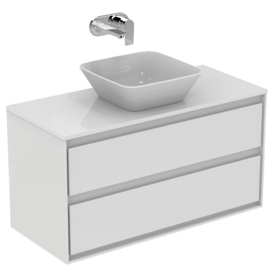 Ideal Standard Connect Air Szafka podumywalkowa 100 cm biały lakier/jasnoszary mat E0821KN