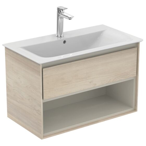 Ideal Standard Connect Air Szafka pod umywalkę 80 cm jasnobrązowe drewno E0827UK