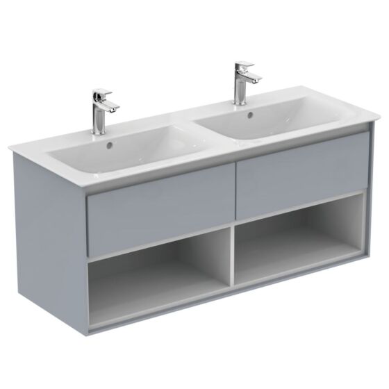 Ideal Standard Connect Air Szafka pod umywalkę 120 cm jasnoszary lakier E0829EQ