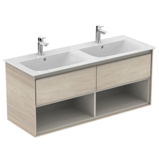 Ideal Standard Connect Air Szafka pod umywalkę 120 cm jasnobrązowe drewno E0829UK