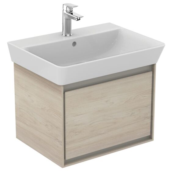 Ideal Standard Connect Air Szafka pod umywalkę Cube 53 cm jasnobrązowe drewno E0846UK