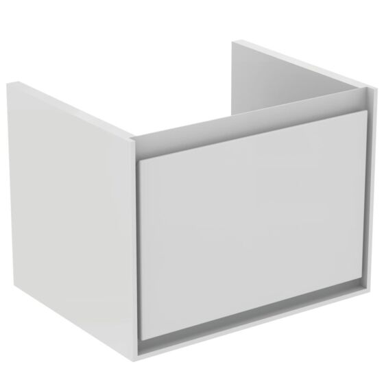 Ideal Standard Connect Air Szafka pod umywalkę Cube 53 cm biały połysk/mat E0846B2