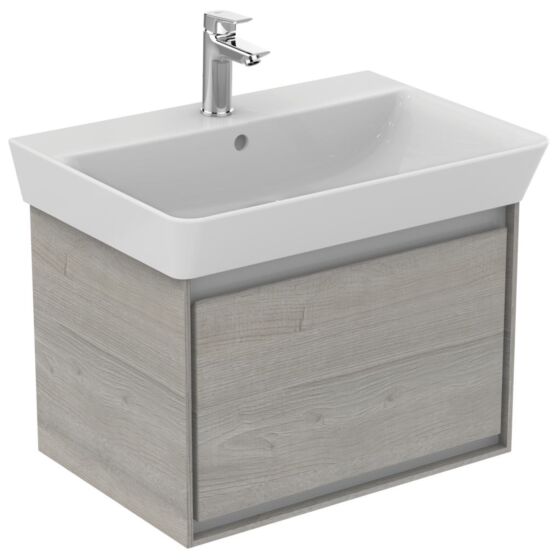 Ideal Standard Connect Air Szafka pod umywalkę Cube 58 cm jasnoszare drewno E0847PS