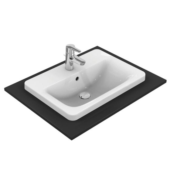Ideal Standard Connect Umywalka wpuszczana w blat 58x42 cm z otworem  E504401