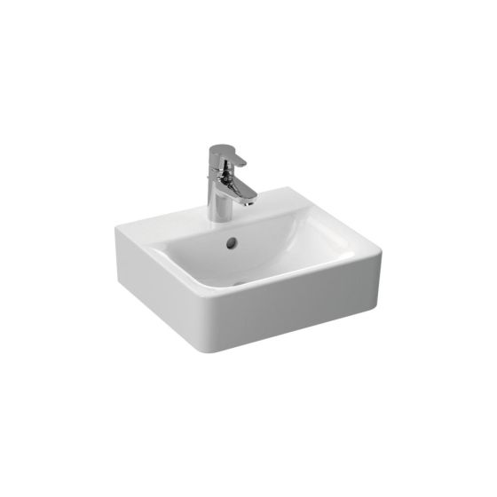 Ideal Standard Connect Umywalka CUBE 40 cm z otworem i przelewem E803301