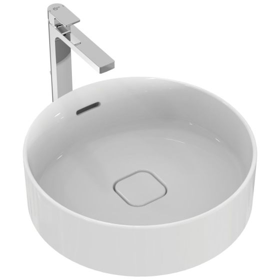 Ideal Standard Strada II Umywalka nablatowa okrągła 45 cm z przelewem  T296101