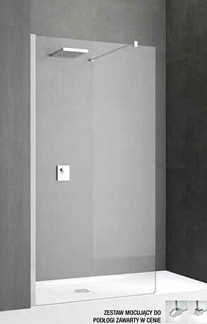 Novellini Kali ścianka wolnostojąca 120cm KALIH120-1B