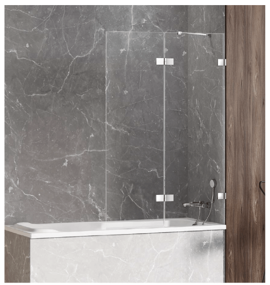New Trendy Avexa Parawan nawannowy 110 cm prawy EXK-1957
