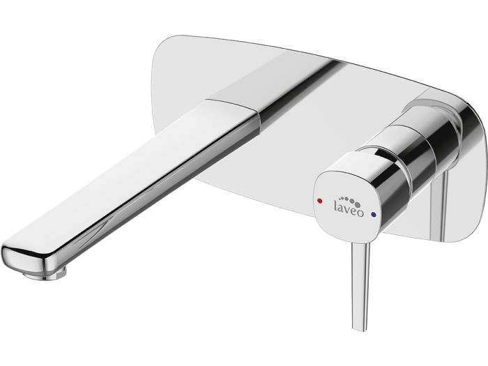 Laveo Pola bateria umywalkowa podtynkowa chrom  BAP022P