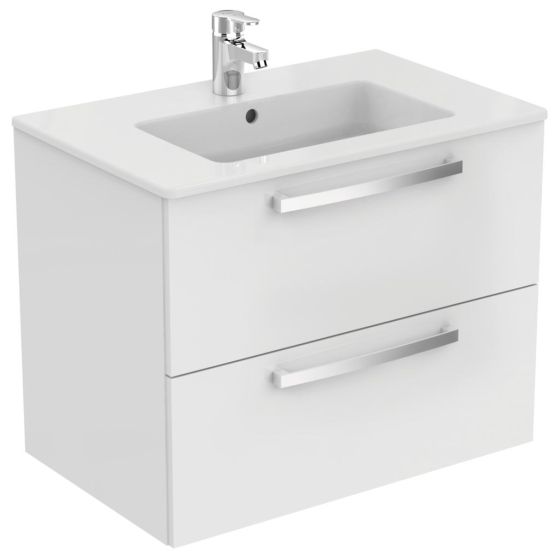 Ideal Standard Tempo Szafka wisząca 70 cm pod umywalkę biały połysk E0537WG