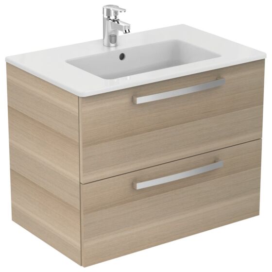 Ideal Standard Tempo Szafka wisząca 70 cm pod umywalkę dąb piaskowy E0537OS