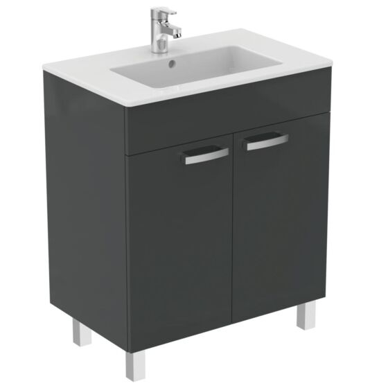 Ideal Standard Tempo Szafka stojąca 70 cm pod umywalkę szary E0536TI