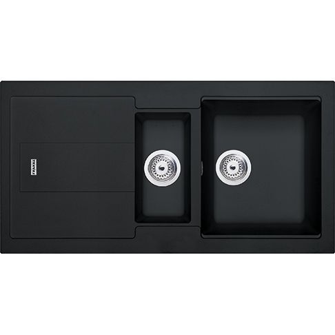 Franke Bellini BLG 651 Zlewozmywak z ociekaczem 97x50 cm Fragranit+ Onyx 114.0305.975