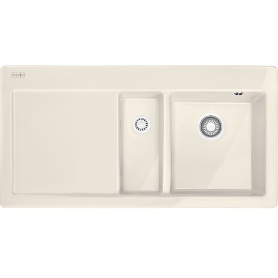Franke Zlewozmywak Mythos MTK 651-100 Fraceram Komora z prawej Kremowy 124.0379.862