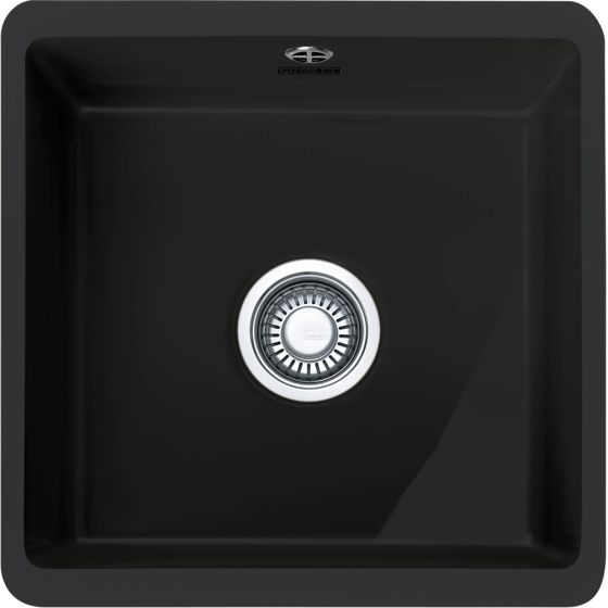 Franke Zlewozmywak Kubus KBK 110-40 Fraceram Czarny mat 126.0442.608