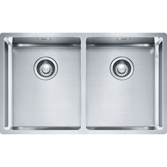 Franke Zlewozmywak Box BXX 120-34-34/ BXX 220-34-34 Stal szlachetna 127.0370.188