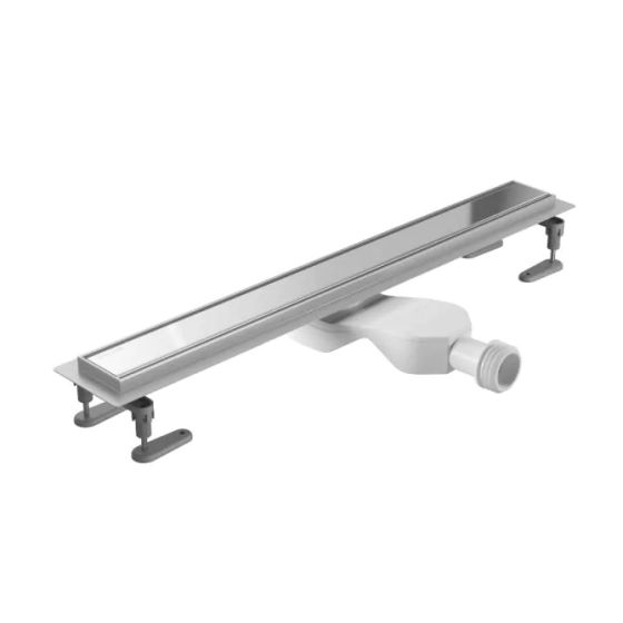 Excellent Stilio Odpływ łazienkowy liniowy 90 cm z rusztem dekoracyjnym INEX.1515.900.R.SNP