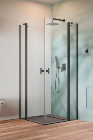 Radaway Nes KDD II drzwi Prawe 100 cm GunMetal