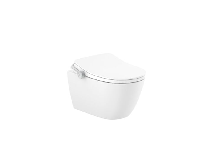 Roca Ona In-Wash® Toaleta myjąca podwieszana RIMLESS z podgrzewanym siedziskiem, ukryte przyłącza, wymaga podłączenia do prądu A80315FS01