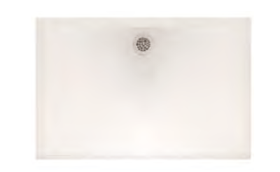 RONAL AIR Brodzik prostokątny 1600 x 900 biały mat W37A16009009