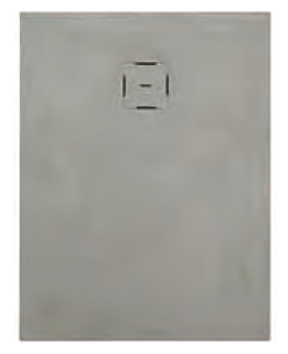 RONAL CALCE Brodzik prostokątny 1500 x 900 szary beton W31AS15009014