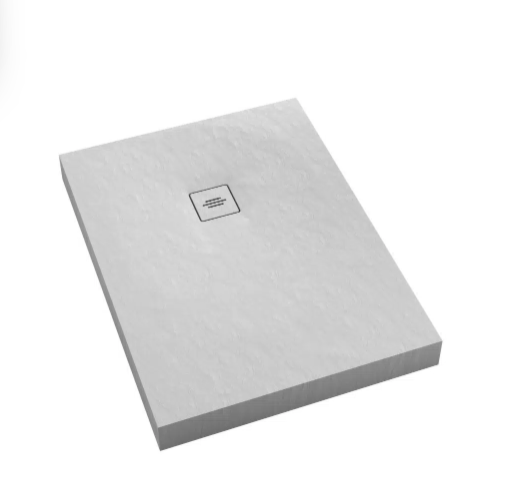 Schedline NonLimits Brodzik prostokątny 90x70 biały kamień 3ST.N1P-7090/B/ST-M1/B/ST