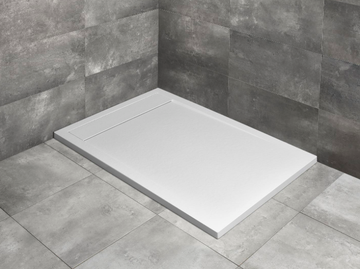 Radaway Teos F Brodzik prostokątny 100x90 cm wys. 4 cm biały HTF10090-04