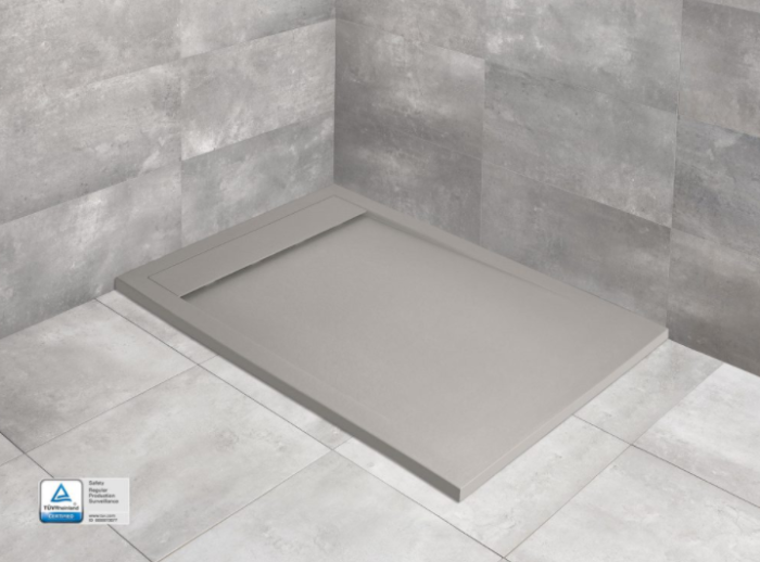 Radaway Teos F Brodzik prostokątny 140x90 cm Cemento HTF14090-74