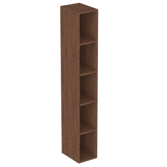 Ideal Standard Adapto Szafka boczna wysoka otwarta ciemny orzech T4307PA
