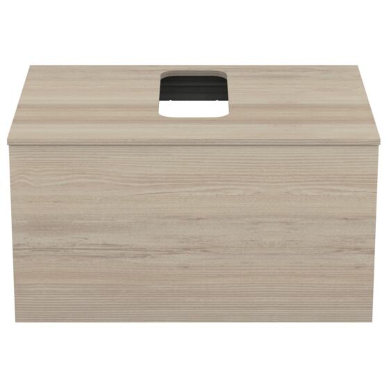 Ideal Standard Adapto Szafka pod umywalkę 70 cm z otworem jasnobrązowe drewno U8595FF