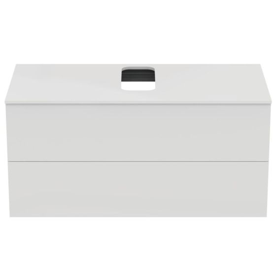 Ideal Standard Adapto Szafka pod umywalkę 105 cm z otworem biały lakier U8597WG