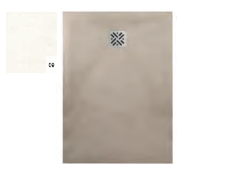 RONAL DUNE Brodzik prostokątny 1000 x 900 biały mat W32AS10009009