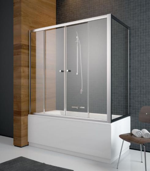 Radaway Vesta DWD+S Parawan nawannowy ze ścianką boczną 170x80 cm 203170-01+204080-01